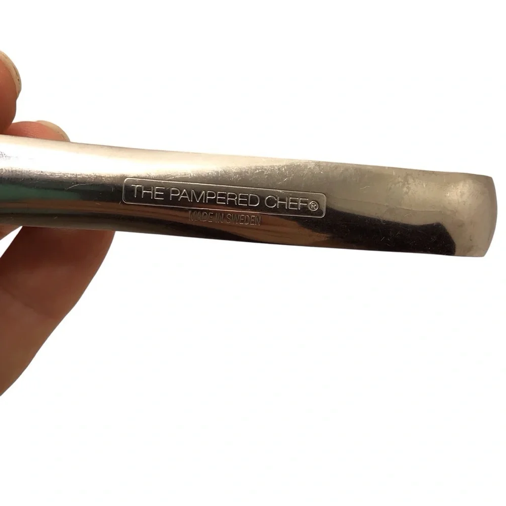 Vintage Pampered Chef #1050 Floating Blade Vegetable Potato Peeler Sweden 6.5”